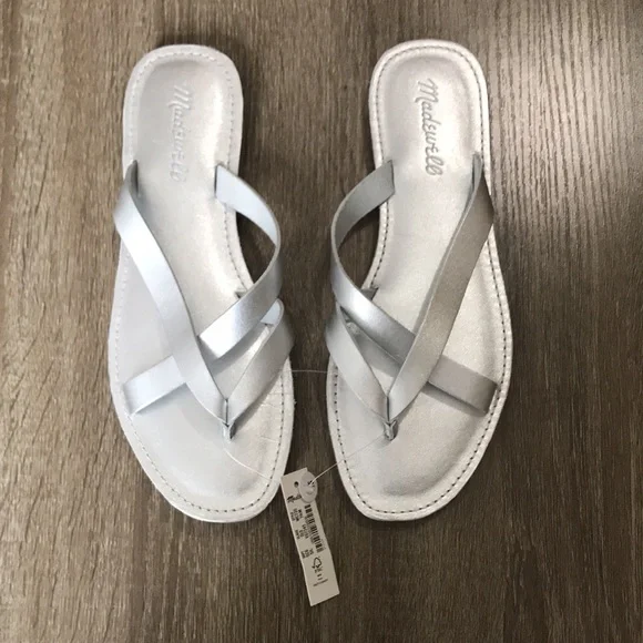 NWT Madewell Boardwalk Thong Sandals - Picture 3 of 10